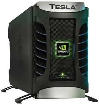 Illustration for article titled NVIDIA's Tesla Hardware, Supercomputers Fo' Reals